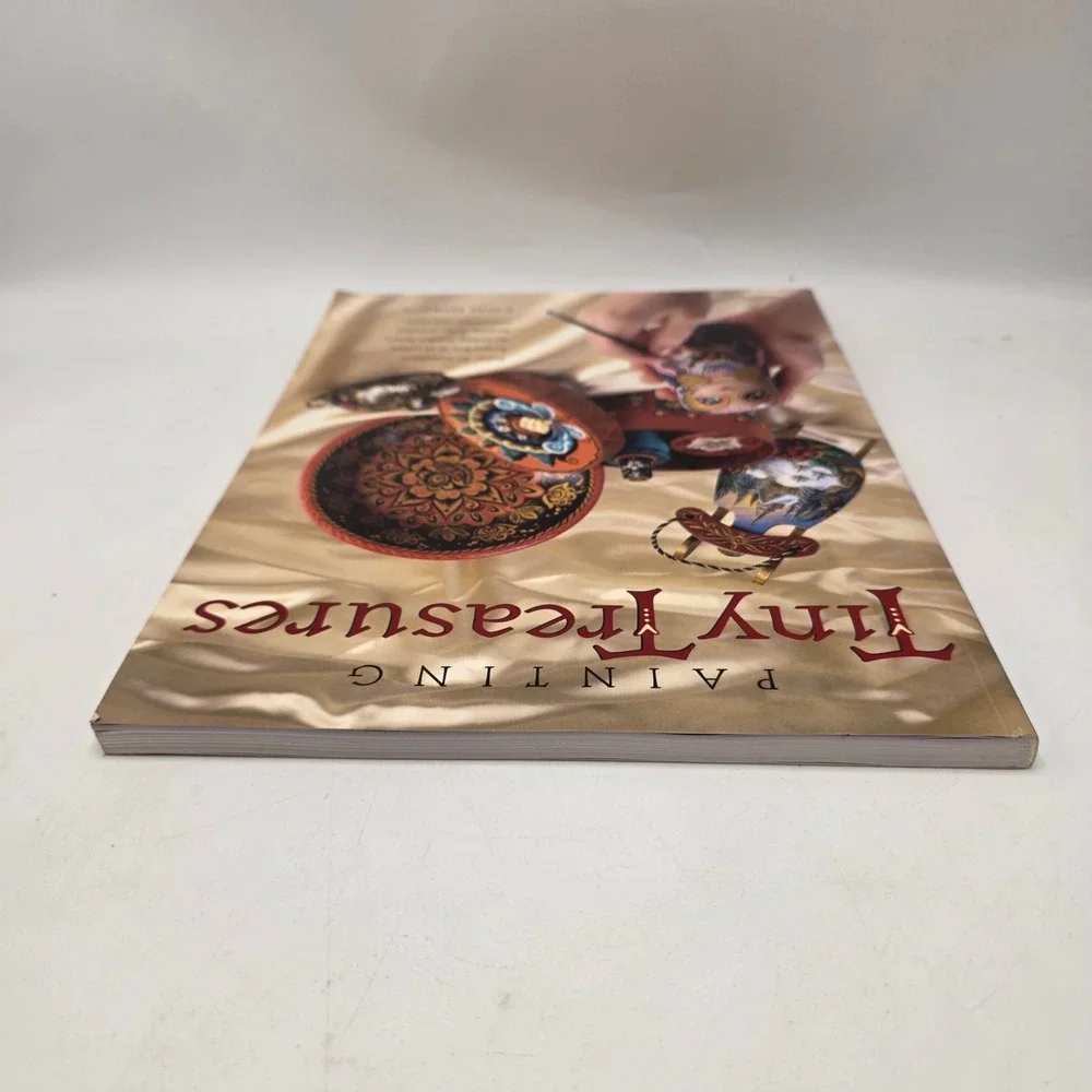 North Light Books Painting Tiny Treasures Cindi Gordon Acrylic Miniature Art